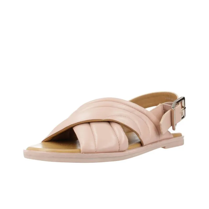 GEOX D Naileen E One Strap Sandals Women's Rose Gold-1