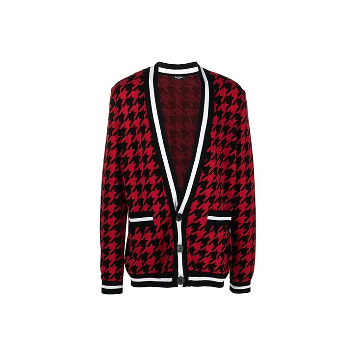 BALMAIN Sweaters Men Red-0