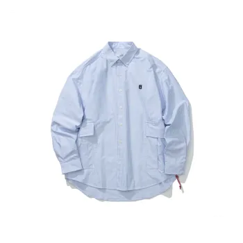 Nautica White Sail Long Sleeved Shirts Unisex