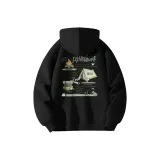 [Spring Fall]Black (Campfire Story Chest Logo _ Campfire Story Back Logo)