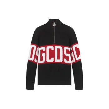 GCDS Sweaters Unisex Black