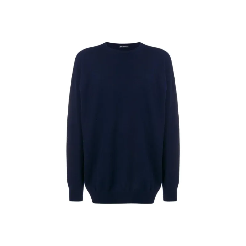Balenciaga Sweaters Men Marine Blue-0