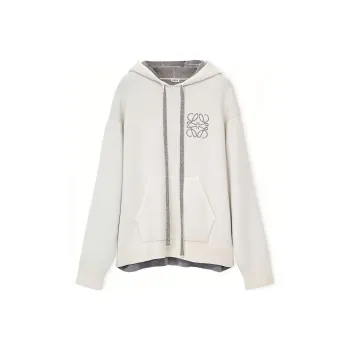 LOEWE Anagram Knit Wool Hoodie