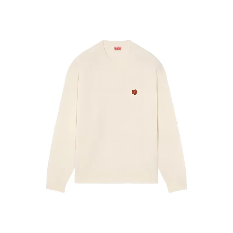 KENZO Flower patch Crew neck Sweatshirt-0