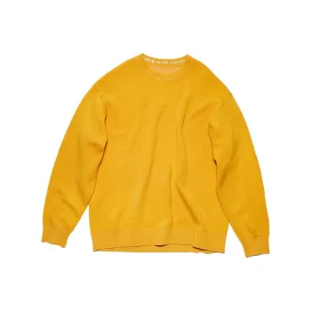 Acne Studios Sweaters Men Deep Yellow