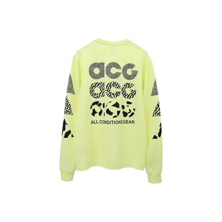 Nike Acg Long Sleeve Waffle Top-0