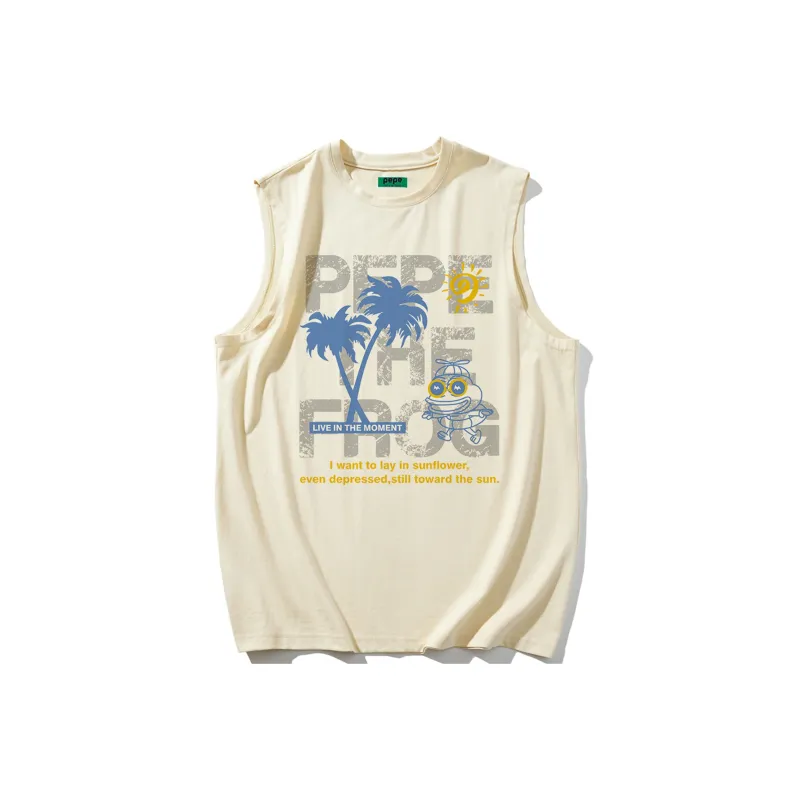 Pepe The Frog Tank Tops Unisex-14