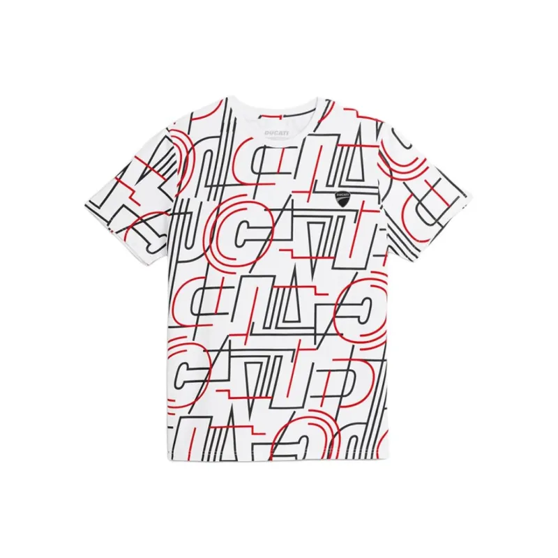 Ducati T Shirts Unisex White-0