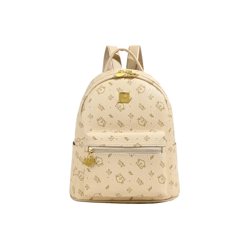 Gerlanx Pu Backpack Regular Women's Pink/Brown/Black/White-27