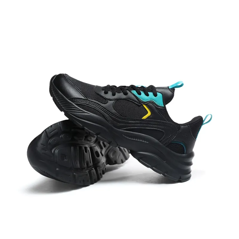 SUPEREDGE Breathable, Slip Resistant, And Abrasion Resistant Low Top Chunky Sneakers Men's-2