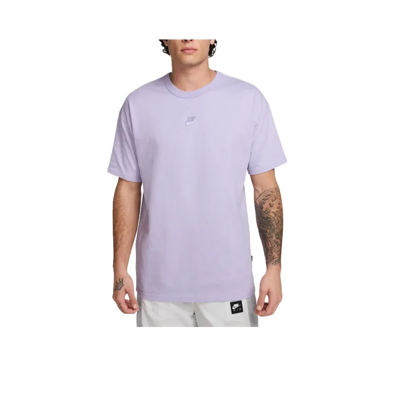 Nike Sportswear Essentials Series Sustainable Materials Premium T Shirt Men's Purple-0