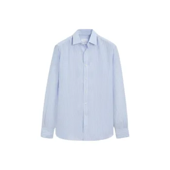 Massimo Dutti Shirts Men Blue