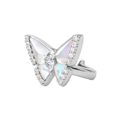 Lola Rose Mother Of Pearl Clip On Earrings Women's-3