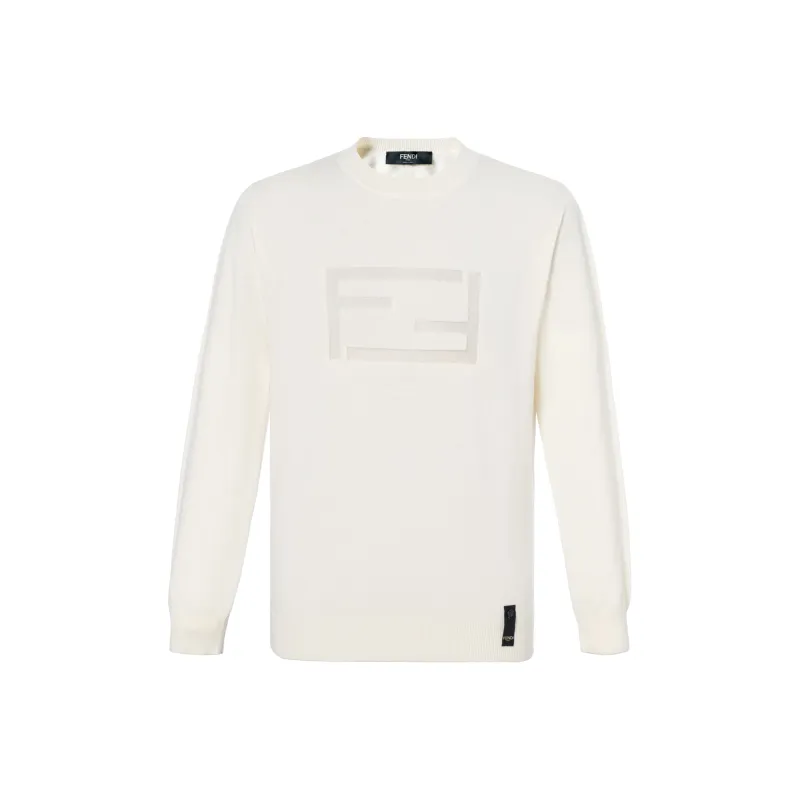 FENDI Sweaters Men White-0