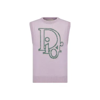 DIOR SS23 Cashmere Sweater Men's Light Purple
