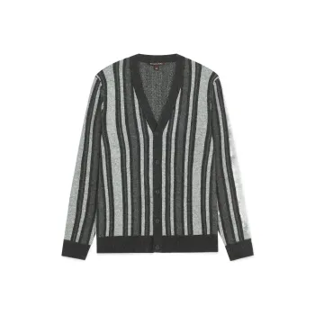 MICHAEL KORS SS23 Sweater Men's Charcoal Gray Mixed Color