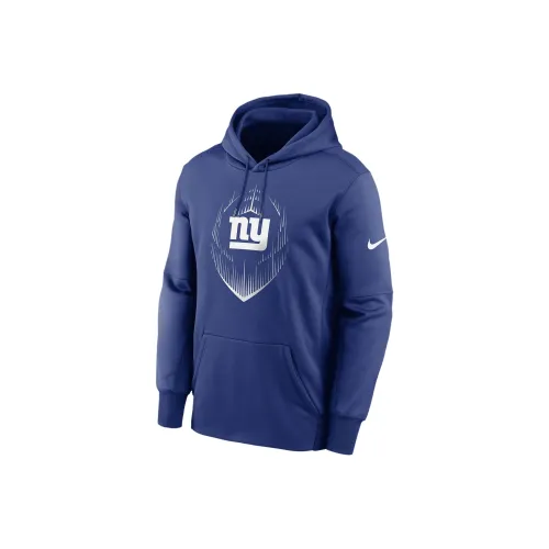 Nike New York Giants Icon Men's Nike Therma Nfl Pullover Hoodie