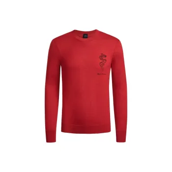 ARMANI EXCHANGE SS24 Sweater Men's Red