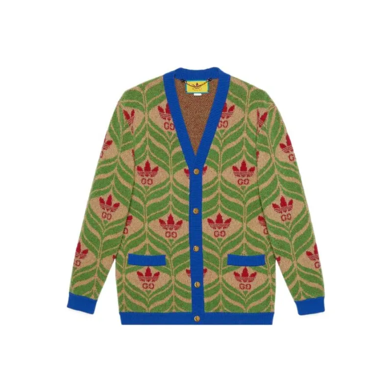 GUCCI x Adidas Originals FW22 Sweater Men's Multicolor-0