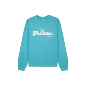 SPORTY & RICH Draft Logo print Sweatshirt