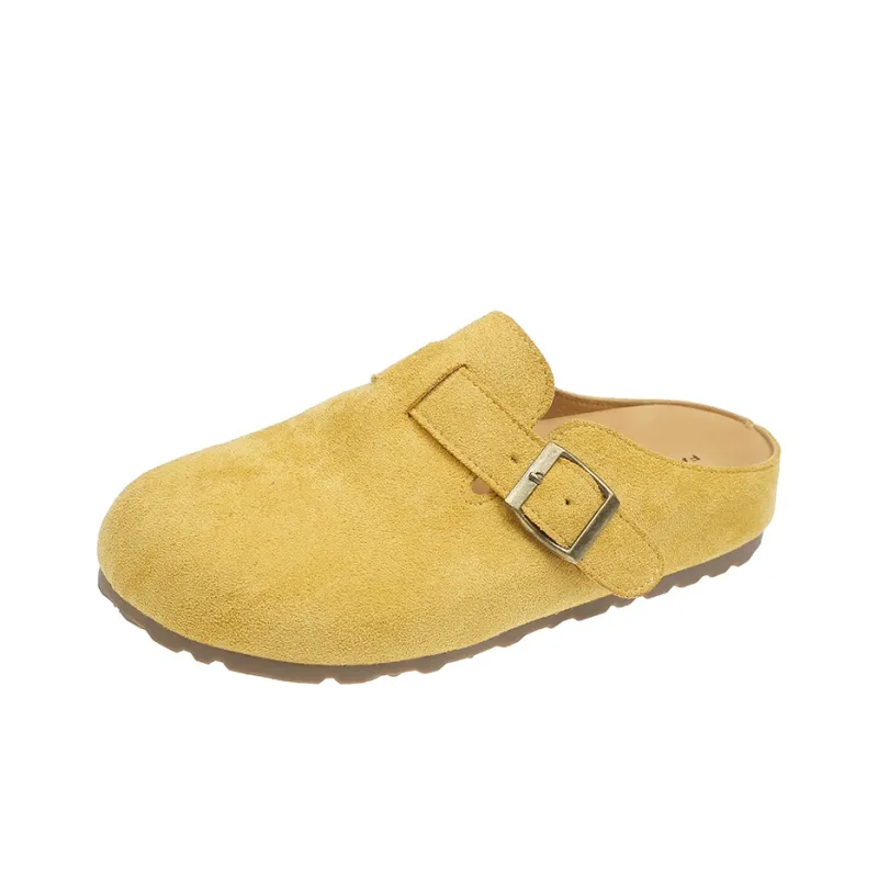 Puppytown Rubber Sole Abrasion Resistant, Odor Resistant Closed Toe Slippers Women's-10