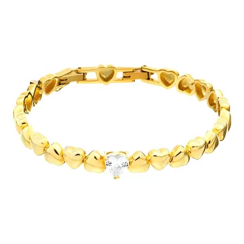 CHIARA FERRAGNI Alloy With Zircon Bracelets Women's Gold