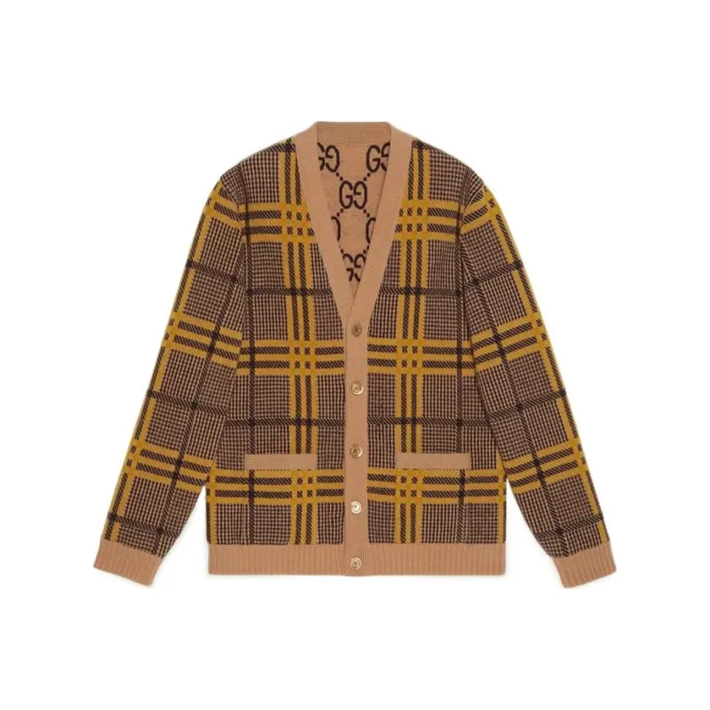 GUCCI FW22 Knitwear Men's Brown-0