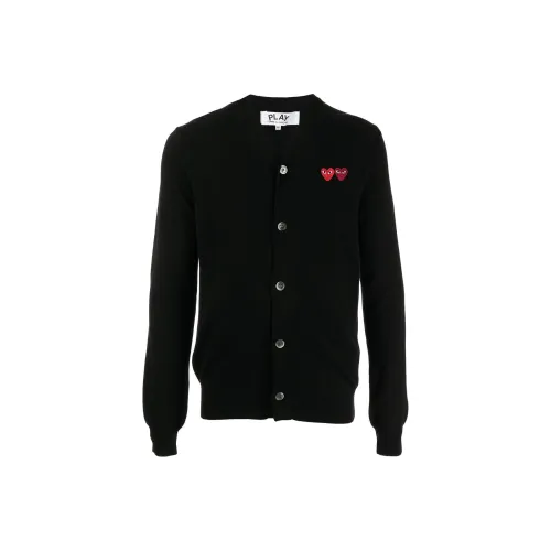 CDG 블랙 남성 스웨터