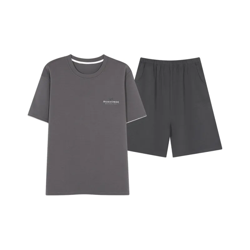 ROUKEER Men Pajama Sets-0