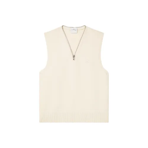 COURREGES V Neck Knit Vest