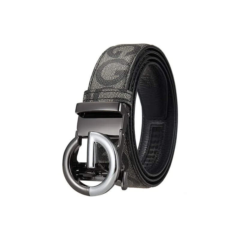 YUZHAOLIN Top Grain Cow Leather Belts Men's Width 3.5CM-2