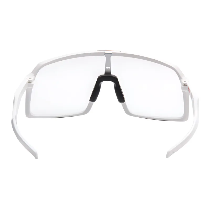 Oakley Plate Frame Irregular Shape Eyeglass Frames Unisex White-3