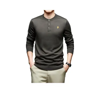 PIERRE CARDIN Sweater Men's Han Gray Brown