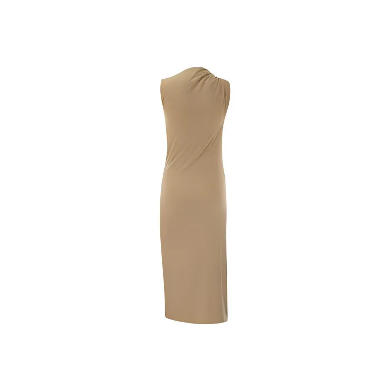 SportMax Max Mara Draped Sleeveless Dress-1