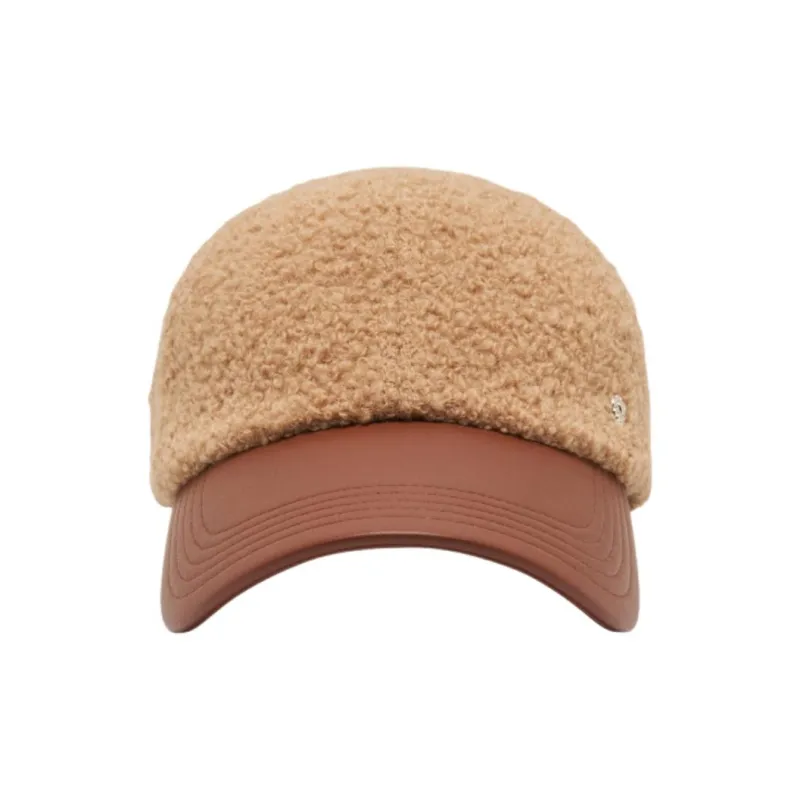 HELEN KAMINSKI Wool, Nylon, Sheepskin, Polyester, Cotton, Elastane, Polyamide Baseball Caps Unisex Brown-1