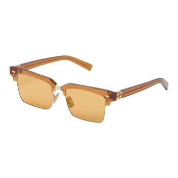 MIU MIU Translucent Clubmaster-frame Sunglasses