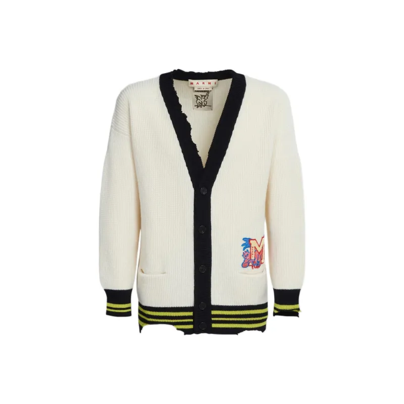 MARNI Raw Edge Cardigan-0