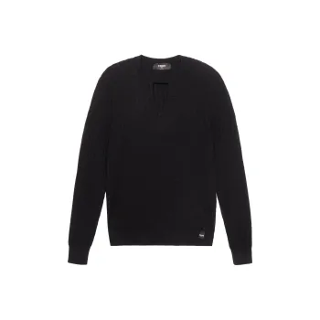 FENDI Cut Out Detailed Knit Jumper