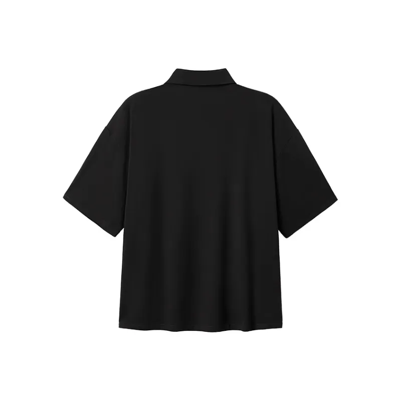 WAYNEXZAVIER Polo Shirt Men's Black-1