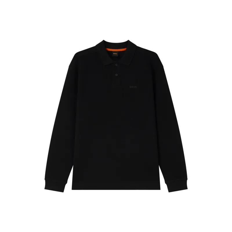 HUGO BOSS Long Sleeved Polo Shirt-0