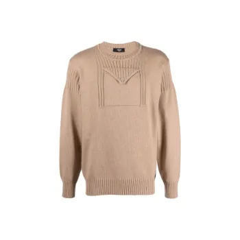 FENDI Sweaters Men Brown