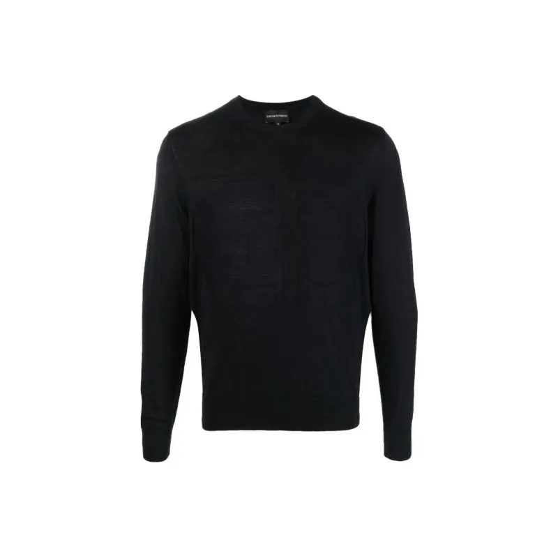 EMPORIO ARMANI Sweaters Men Black-0