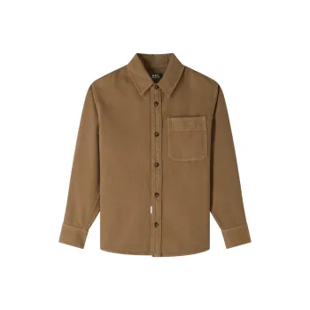 A.P.C Logo embroidered Shirt