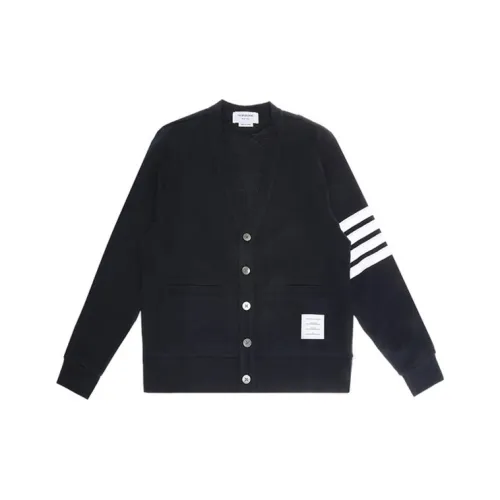 THOM BROWNE 4 Bar Loopback Cardigan