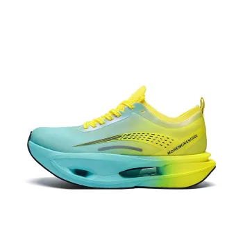 MOREMORENOISE Running Shoes Men's Green Yellow