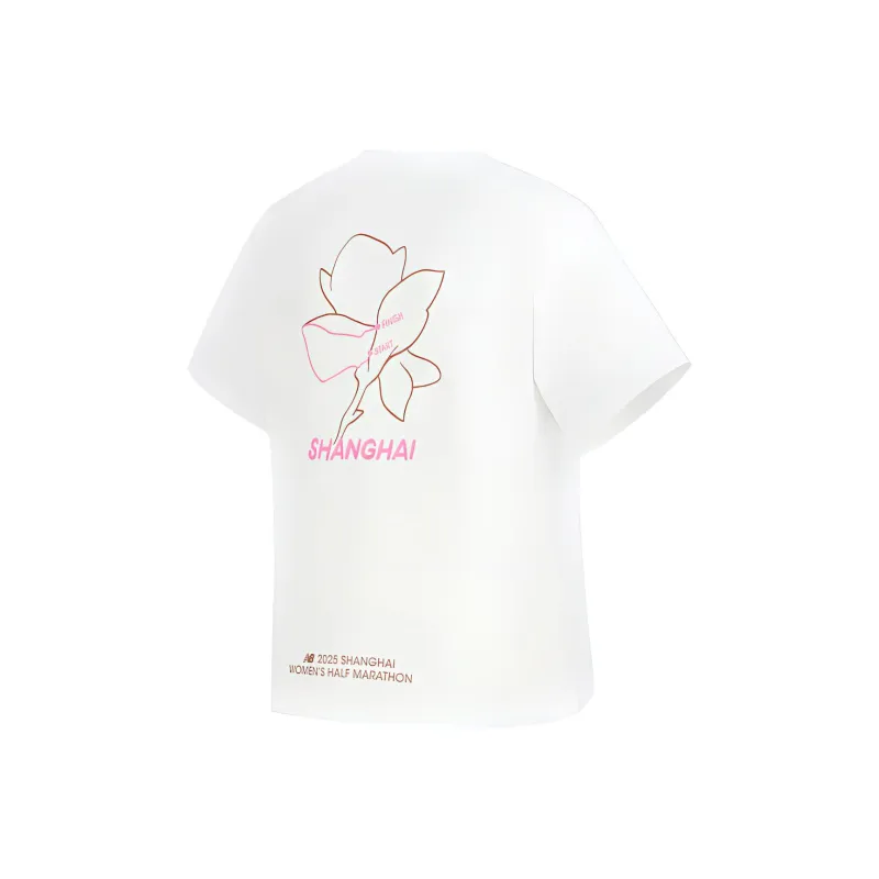 New Balance SS25 T Shirt Women's White-1