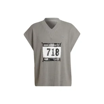 Adidas Originals Blue Version Collection Tank Tops Men Gray