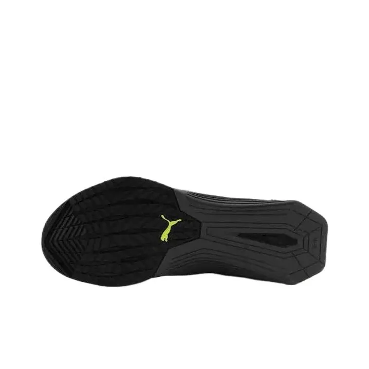 PUMA Fuse 3.0 Cushioning, Slip Resistant, And Abrasion Resistant Low Top Training Shoes Men's Black Yellow-4