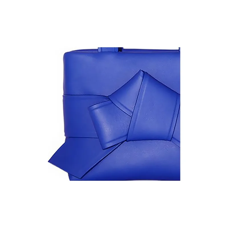 Acne Studios Musubi Cow Leather Tote Bag, Shopping Bag, Shoulder Bag, Crossbody Bag, Handbag Extra Mini Women's Blue-4