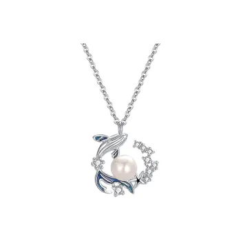 LIU GUI FU JEWELRY 925 Sterling Silver Necklaces Women's